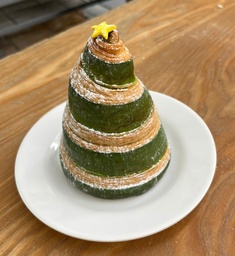 [CRD026L] Christmas Tree - Matcha